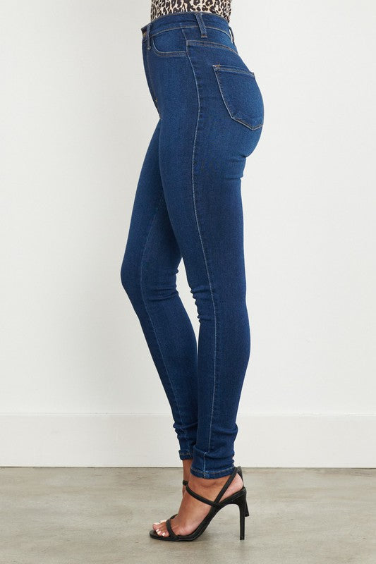 High Waisted Classic Skinny Jeans