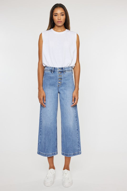 Ultra High Rise Wide Jeans