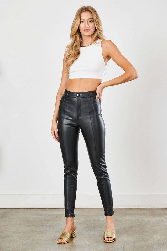 PU Skinny Pants