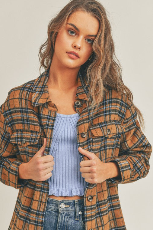 Plaid Flannel Shacket