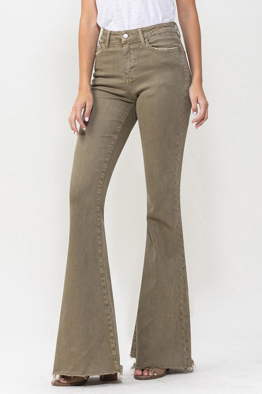 High Rise Super Flare Jeans