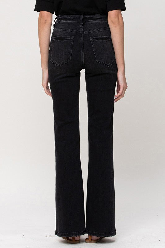 High Rise Relax Flare Jeans